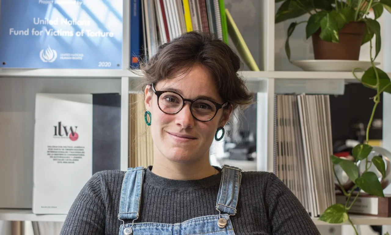 La Mireia Salazar és advocada i coordinadora de l'àrea de presons d'Irídia.