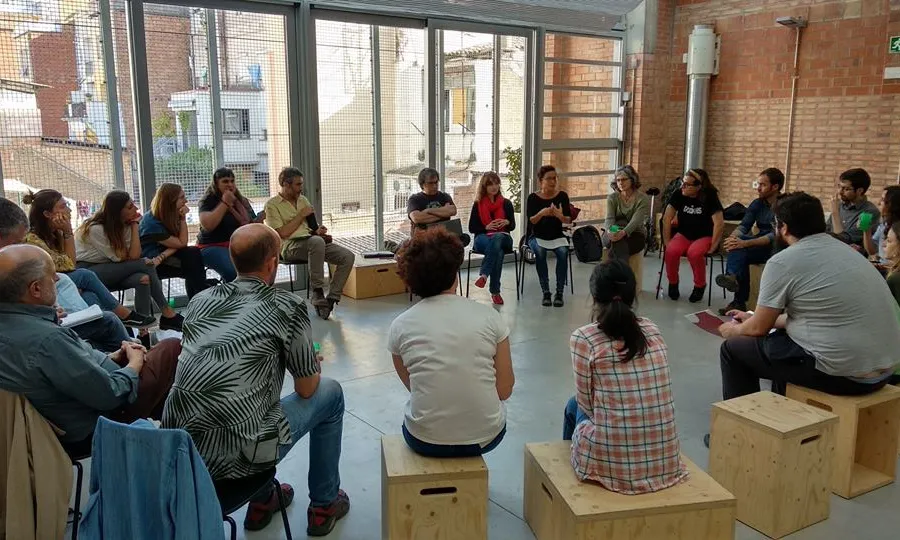 Reunió de FoodCoop amb Labcoop