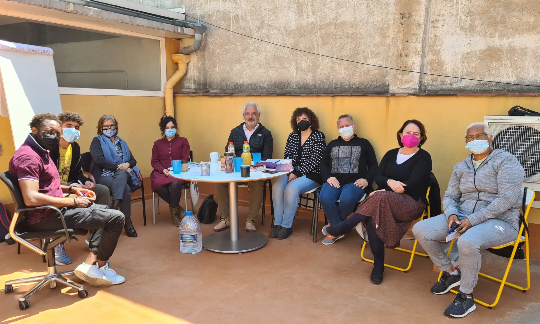 Equip de voluntariat del projecte ALADO