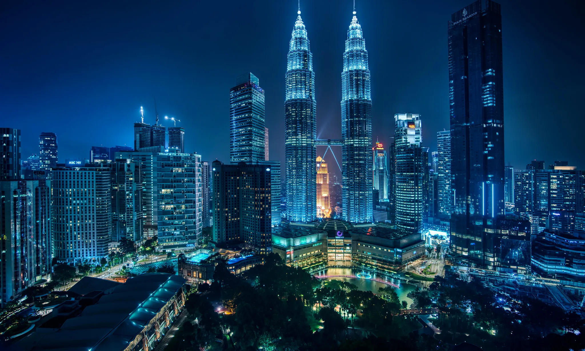 Kuala Lumpur des del Traders Hotel Bar. 