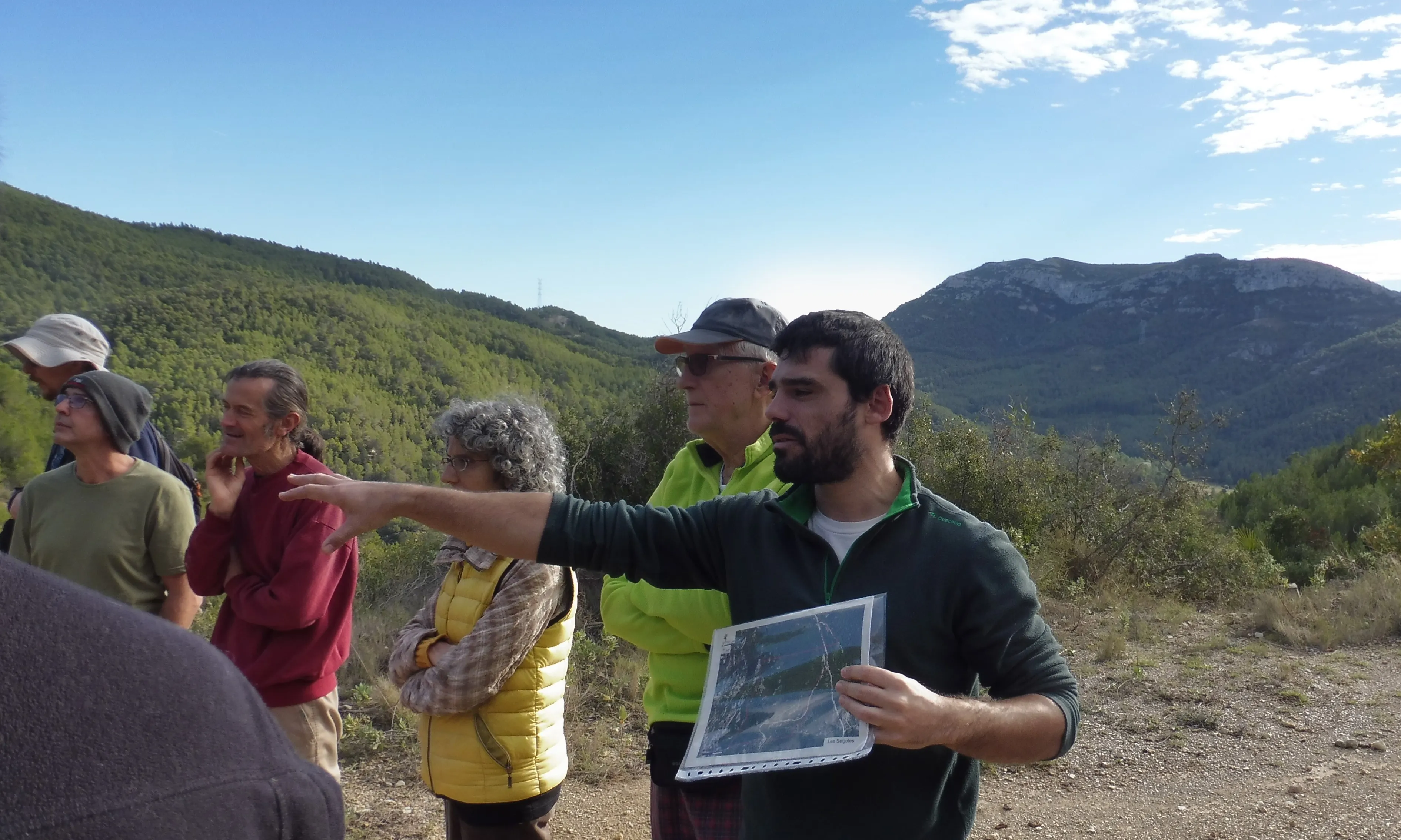 Marc Torrents és tècnic de projectes de conservació del GEPEC-EdC.