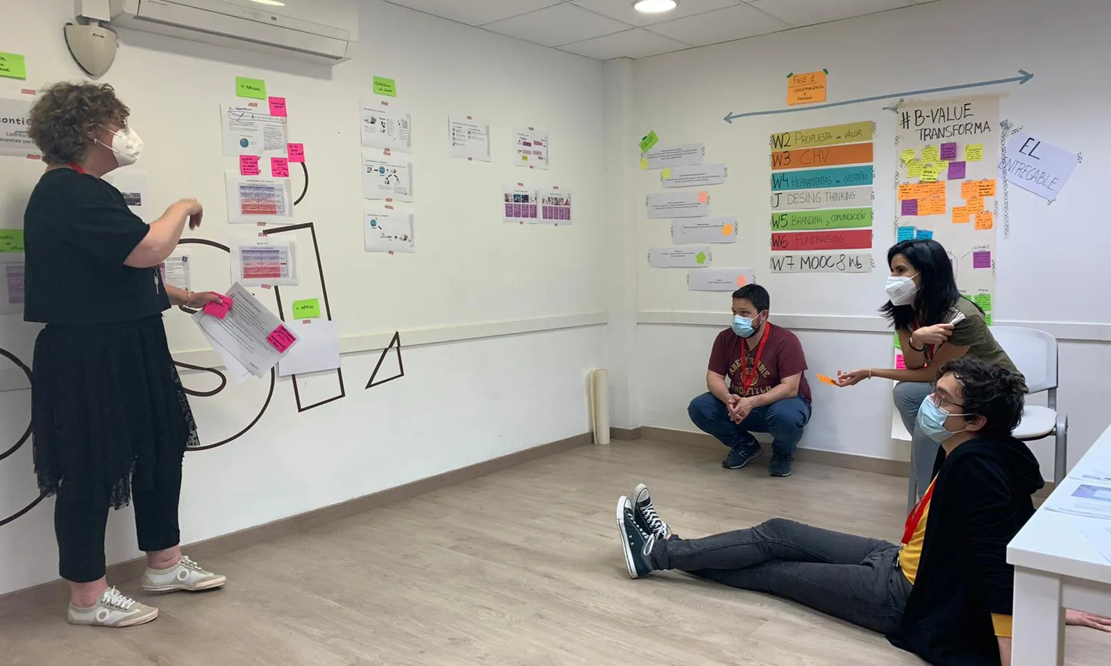 Part de l'equip tècnic de la FASI.