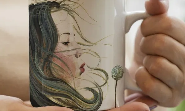 Tassa il·lustrada per Joana Santamans per finançar el programa 'Dones Amb Llar' del Centre Acollida Assís.