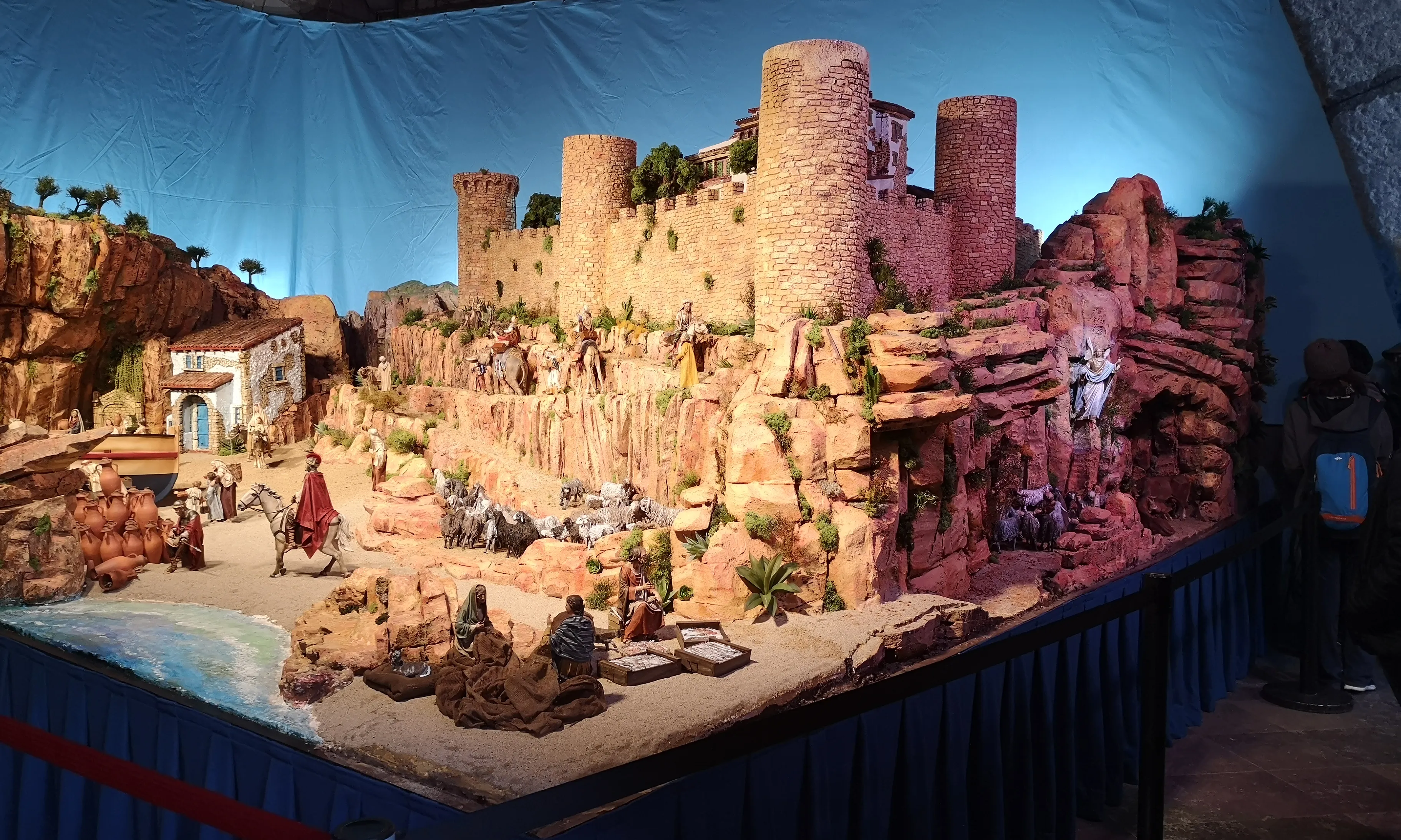 Pessebre Marès 2020 de l'Associació de Pessebristes de Barcelona.