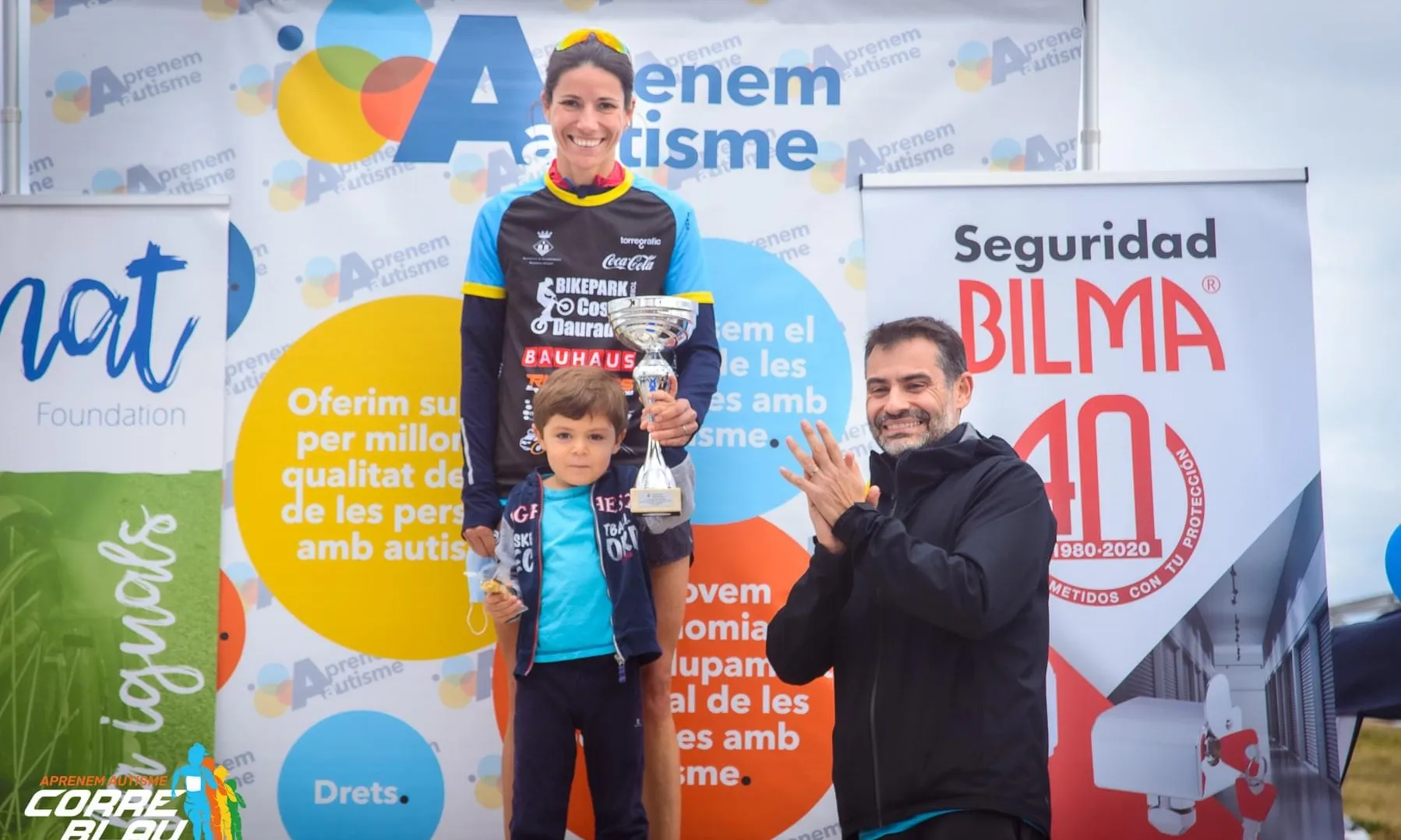 El CorreBlau és una de les activitats esportives inclusives que organitza Aprenem Autisme.