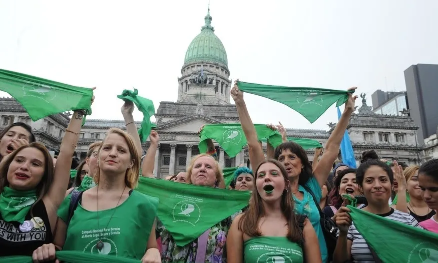 La revolució verda argentina per la legalització de l'avortament lliure