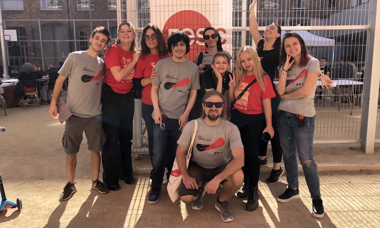 Un dels camps de treball que proposa l'SCI Catalunya és a Barcelona per donar suport en el desenvolupament de la Fira d'Economia Solidària de Catalunya.