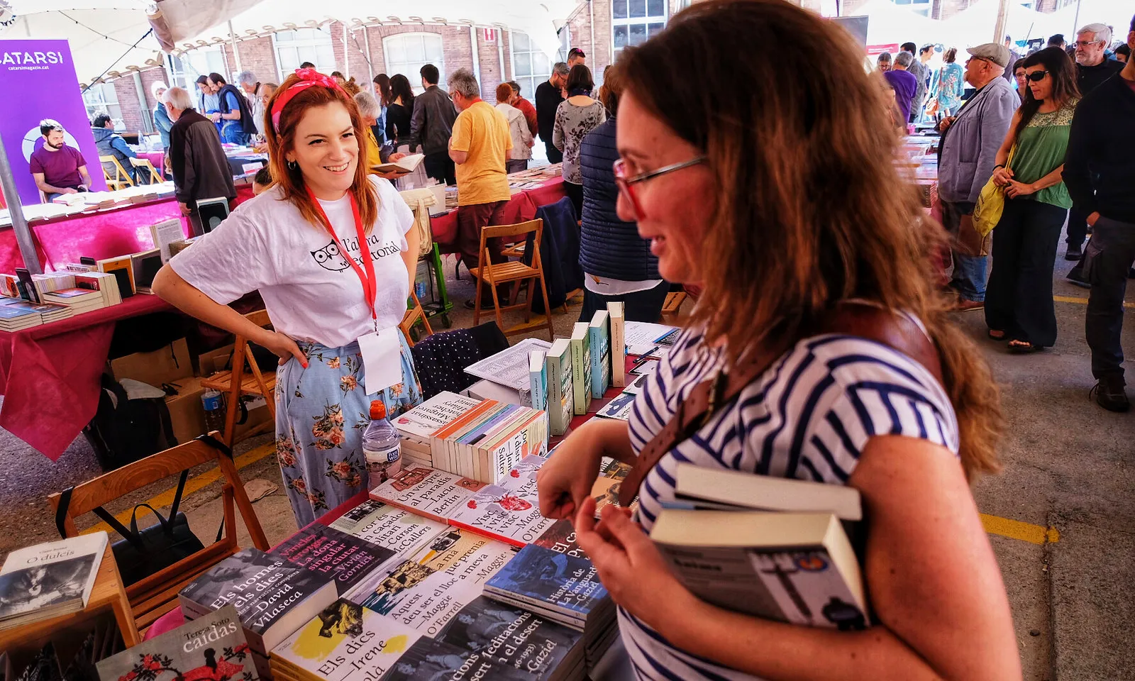 Parades de llibres a la Fira Literal 2019