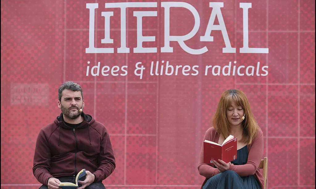 Una de les activitats d'una edició anterior de la Fira Literal