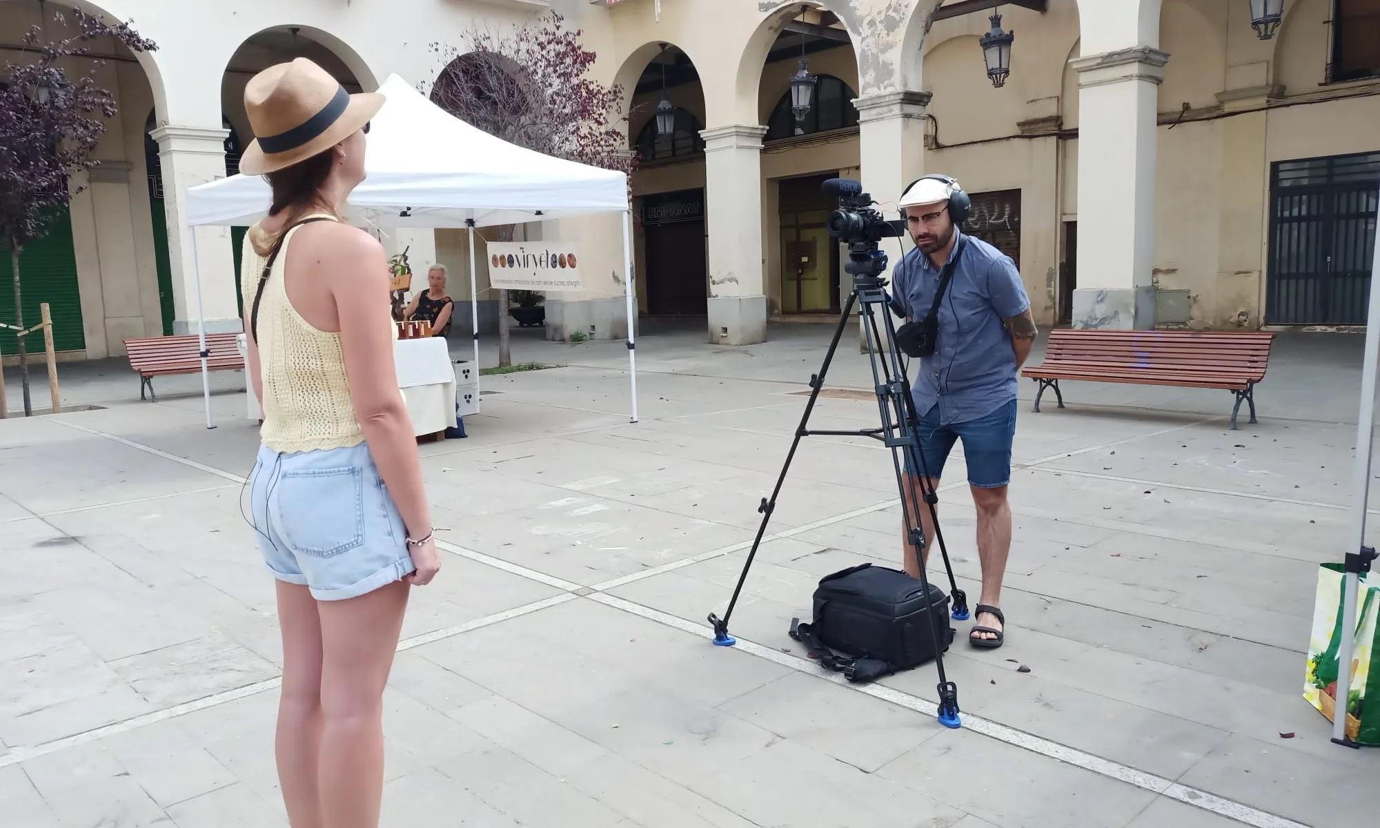 Recull de testimonis al Mercat de pagès de La Sagrera.