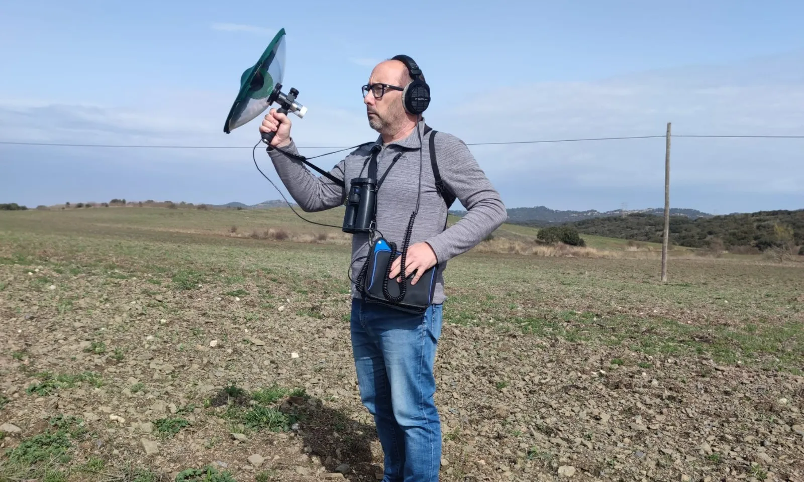 L'ornitòleg, anellador expert, educador ambiental i fotògraf, Xavier Riera.