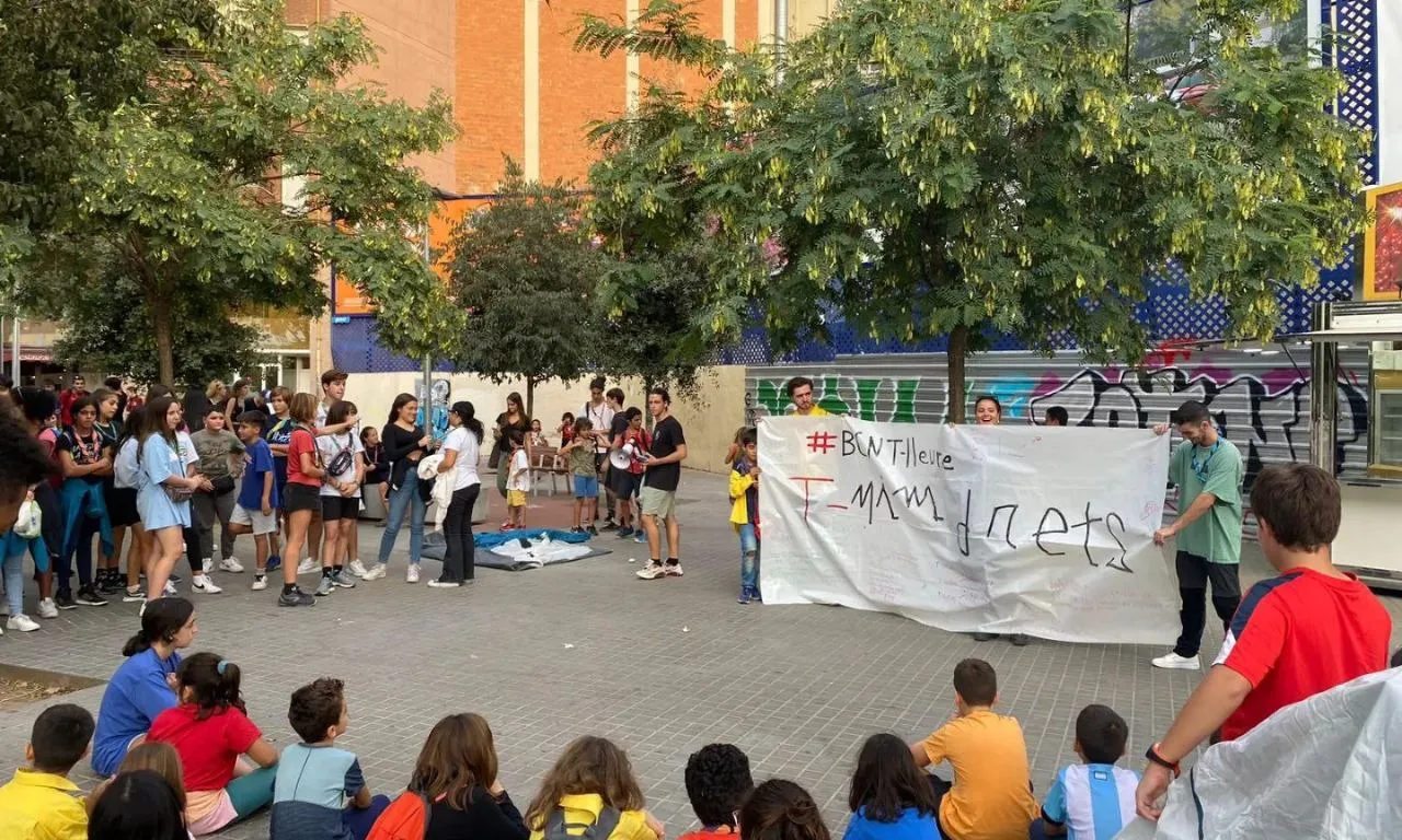 Protesta BCN T-Lleure