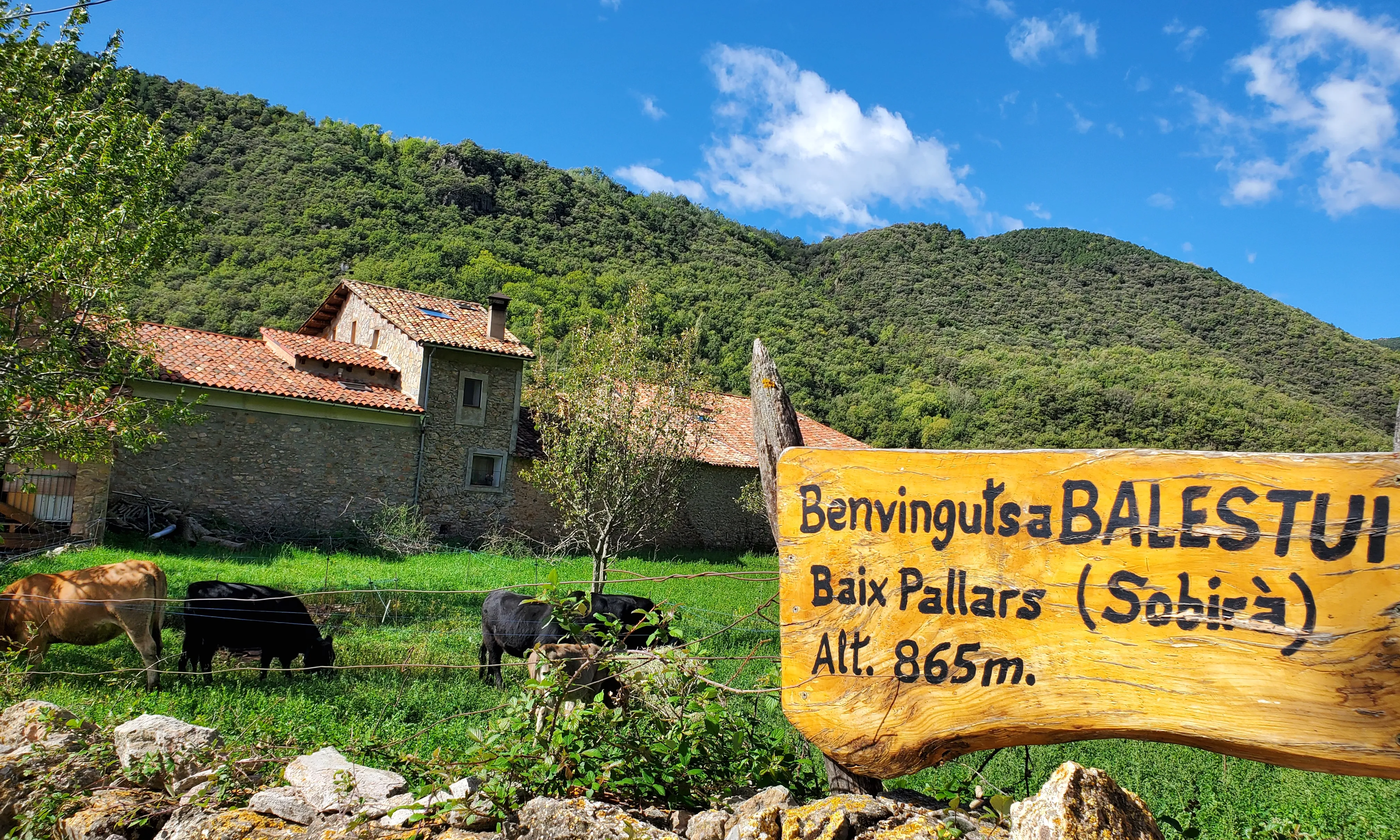 La Cooperativa Copsant va néixer amb l'adquisició d'una casa de pagès i terreny, en el qual es volen desenvolupar diferents activitats ambientals i culturals.