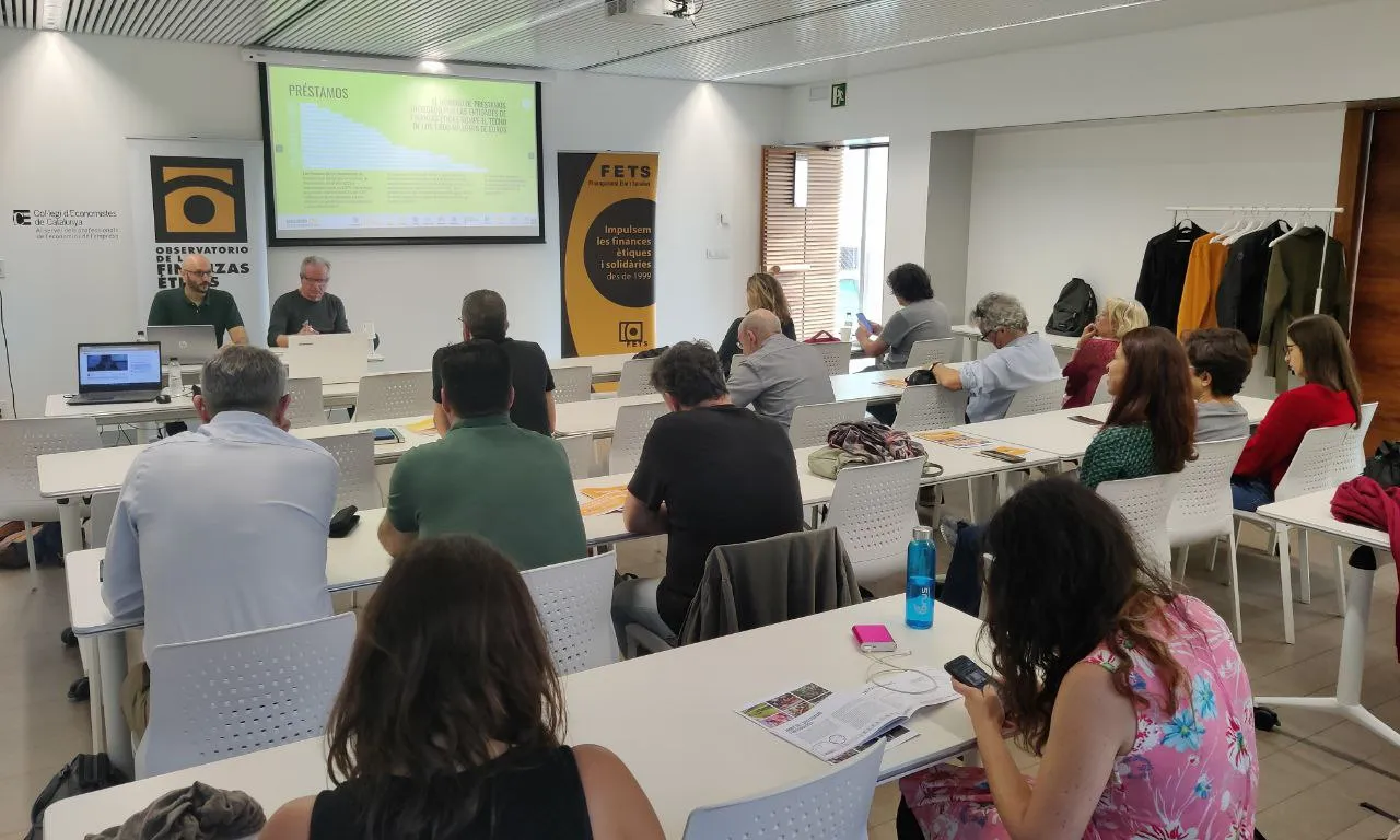 Presentació 'Baròmetre de les Finances Ètiques' 