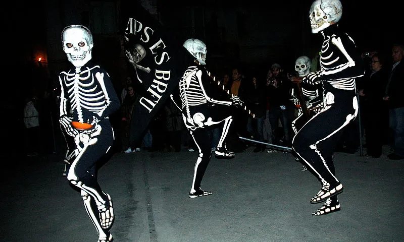 La Dansa de la Mort de Verges és l'única d'Europa que s'ha aconseguit conservar. 