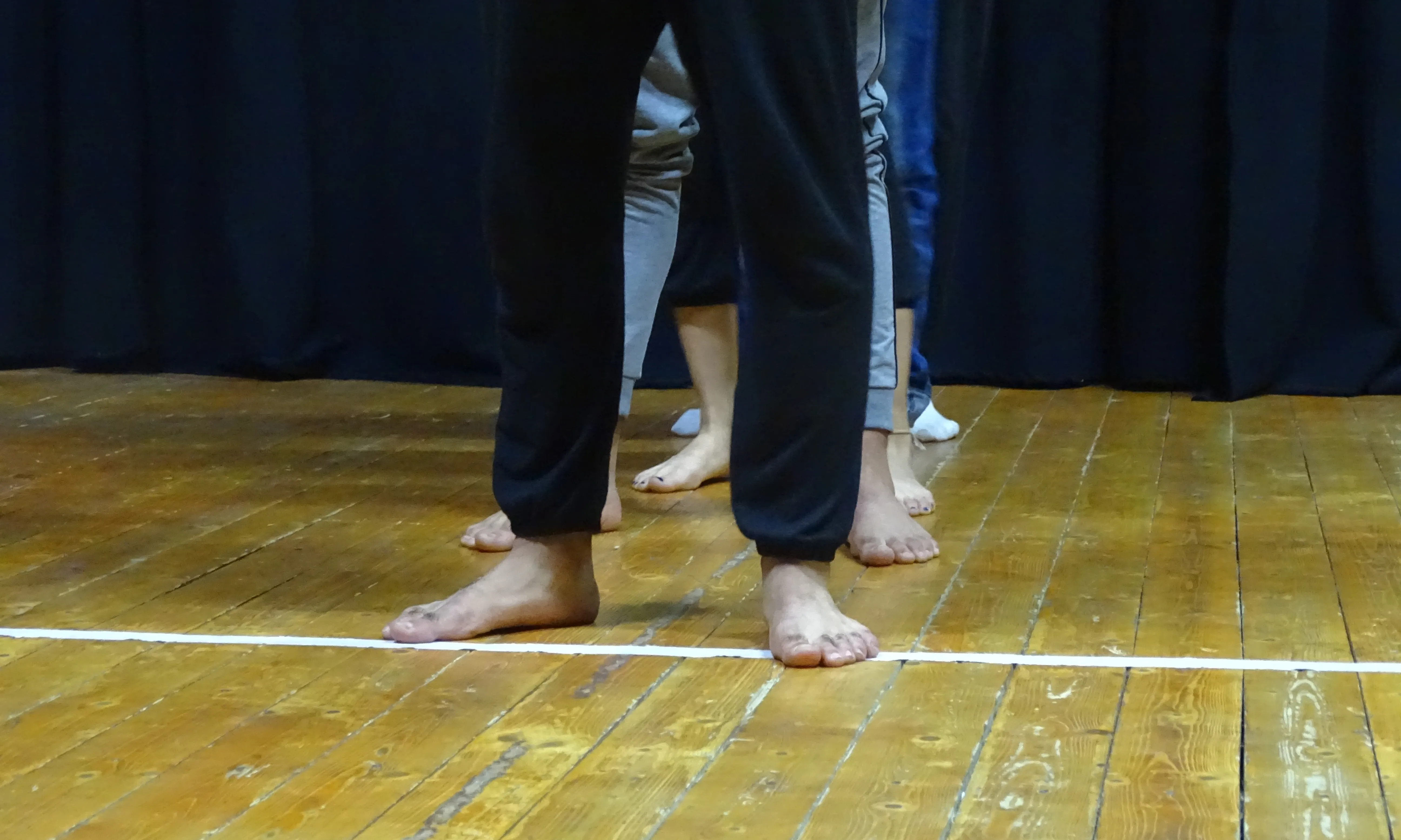 L'obra de teatre està interpretada per estudiants d'arts escèniques catalanes i palestines, una sinergia entre les dues cultures.