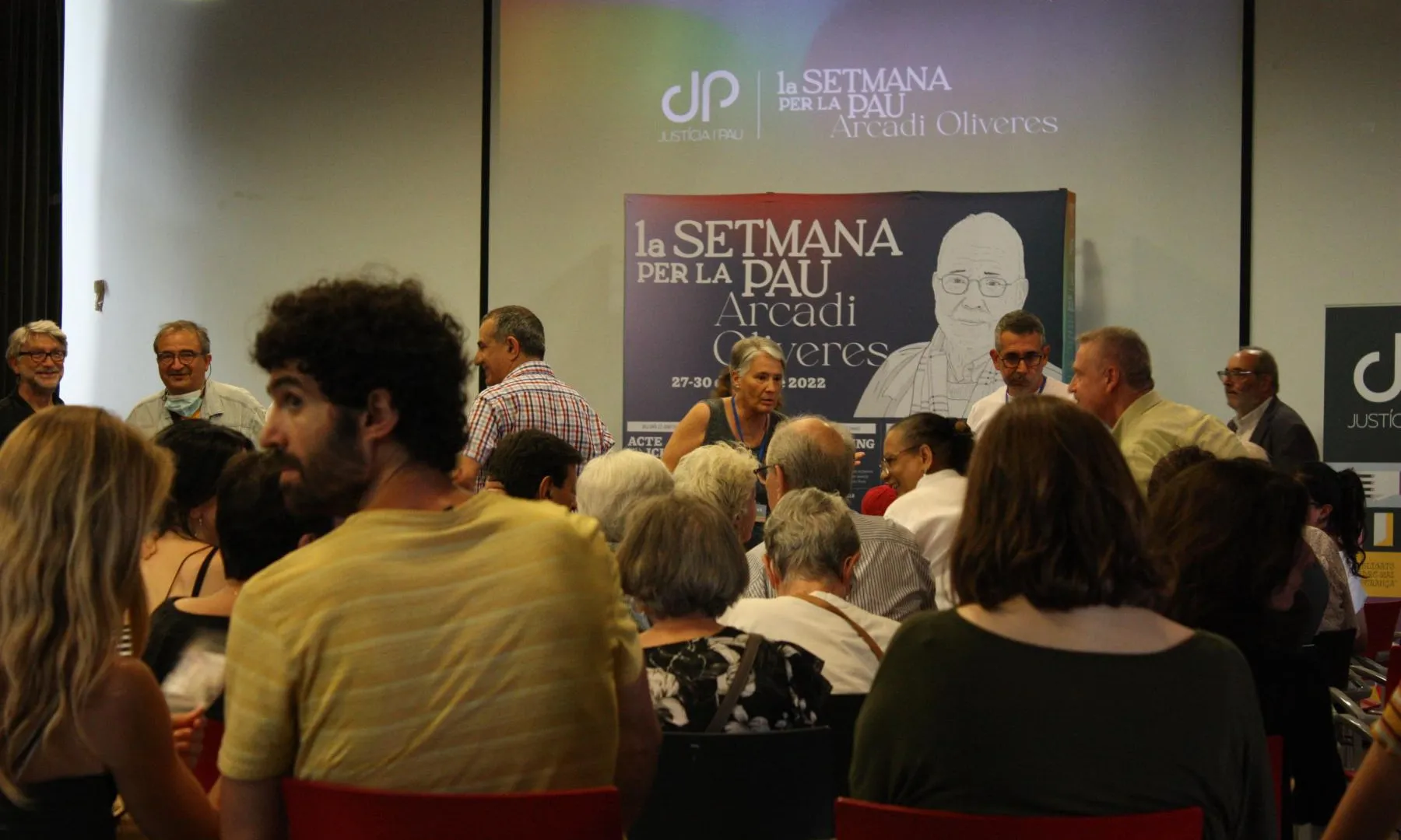 Un dels actes de la primera edició de la 'Setmana per la Pau' que es va fer l'any passat.
