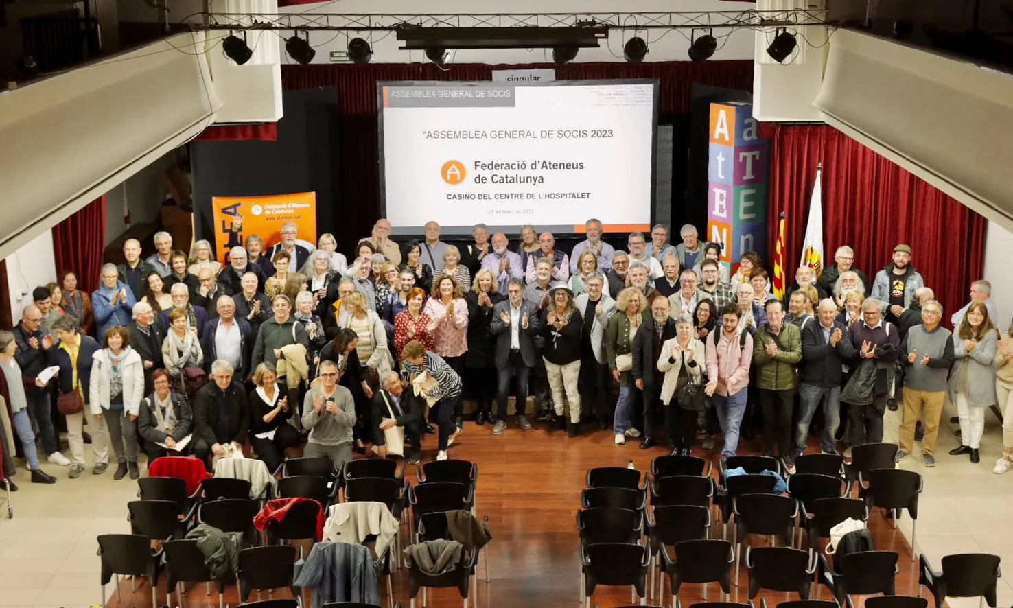 El programa del 40è aniversari de la Federació d’Ateneus de Catalunya es va presentar durant Assemblea General de la FAC.