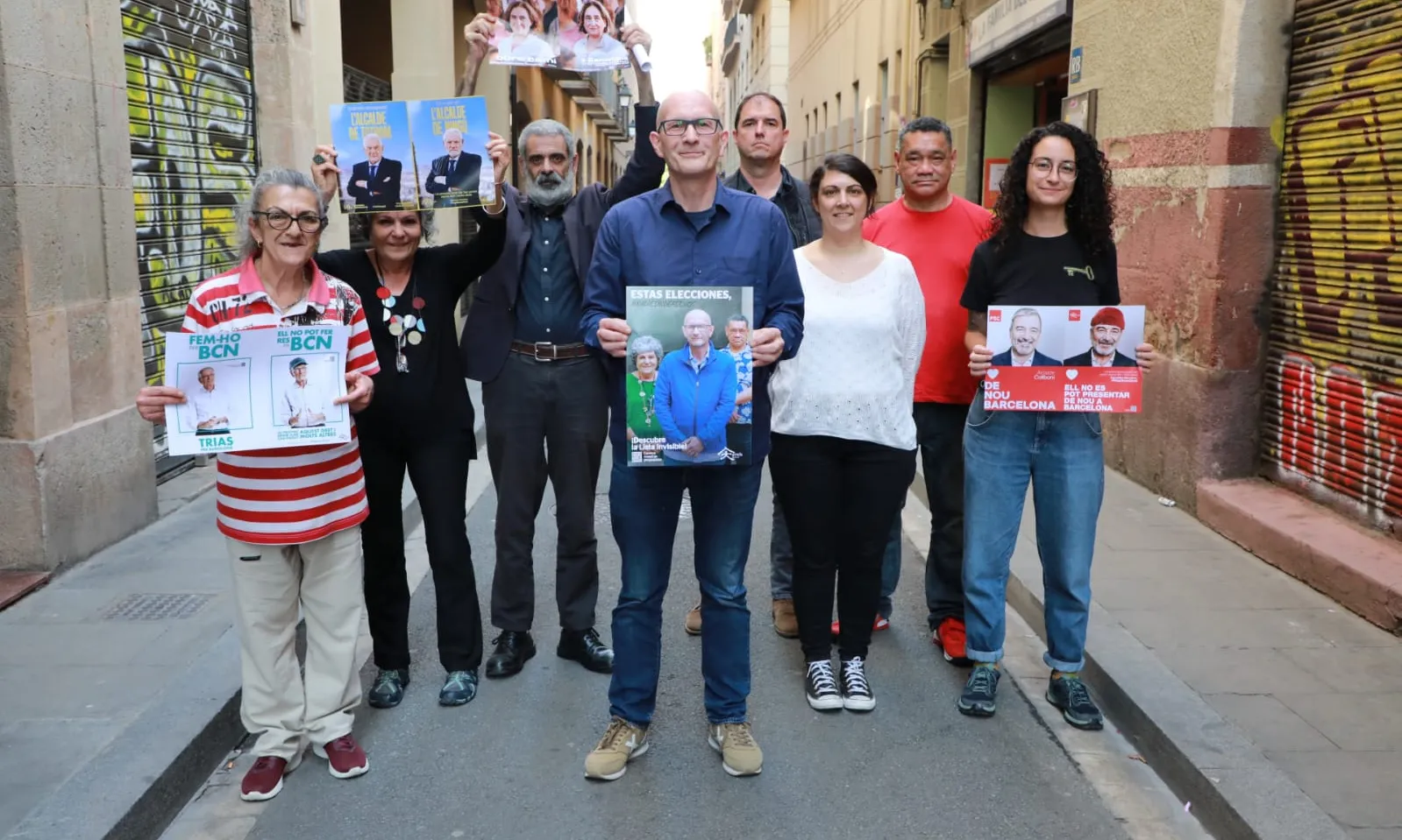 La Llista invisible d'Arrels està formada per persones que van viure al carrer, voluntariat i professionals de l'entitat.
