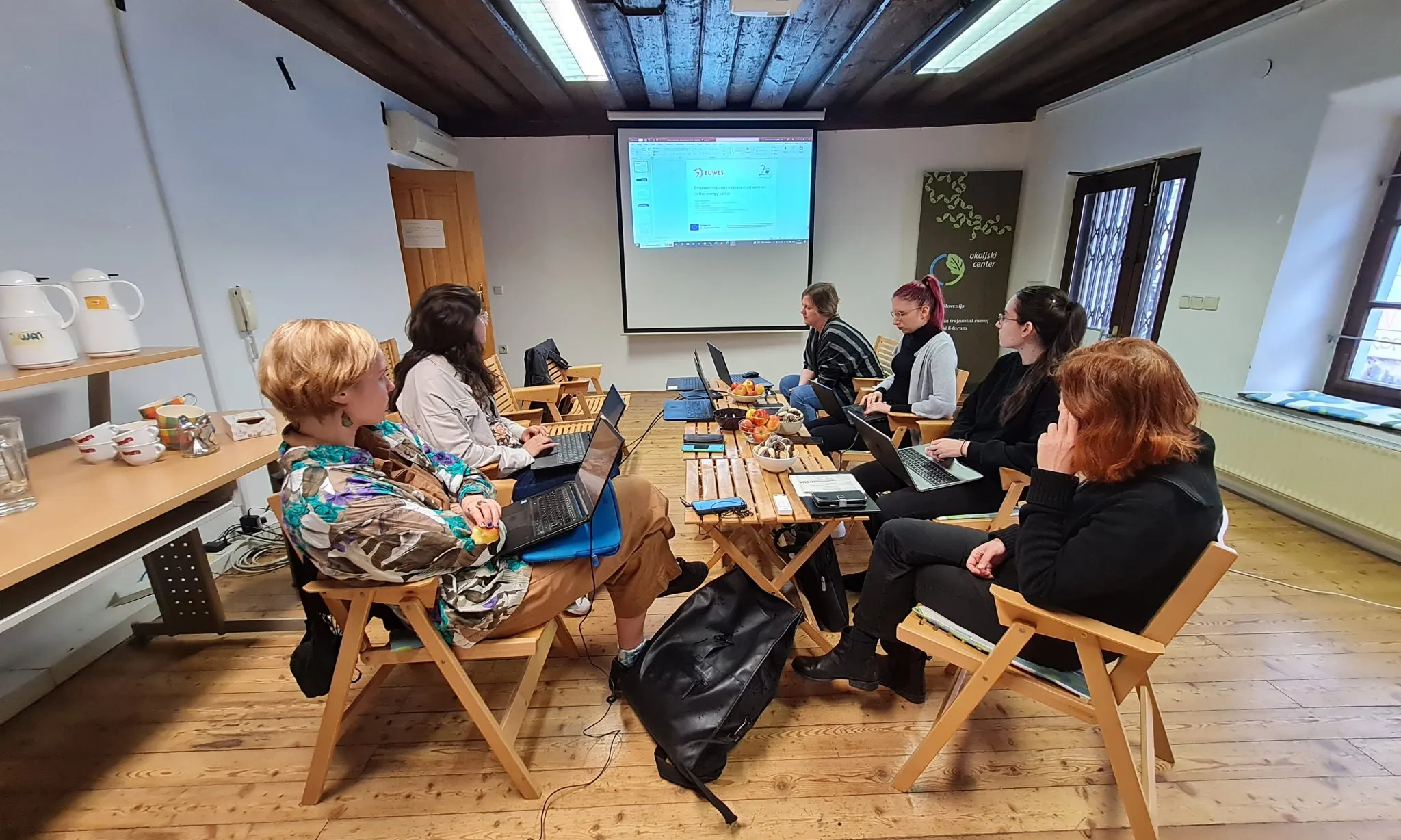 Reunió inaugural del projecte a Ljubljana, amb representants de totes les entitats.