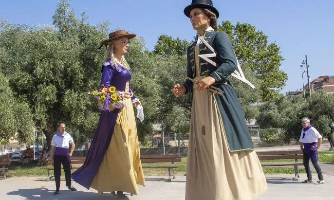 Els Gegants de Parets del Vallès participaran en la trobada de Timisoara.