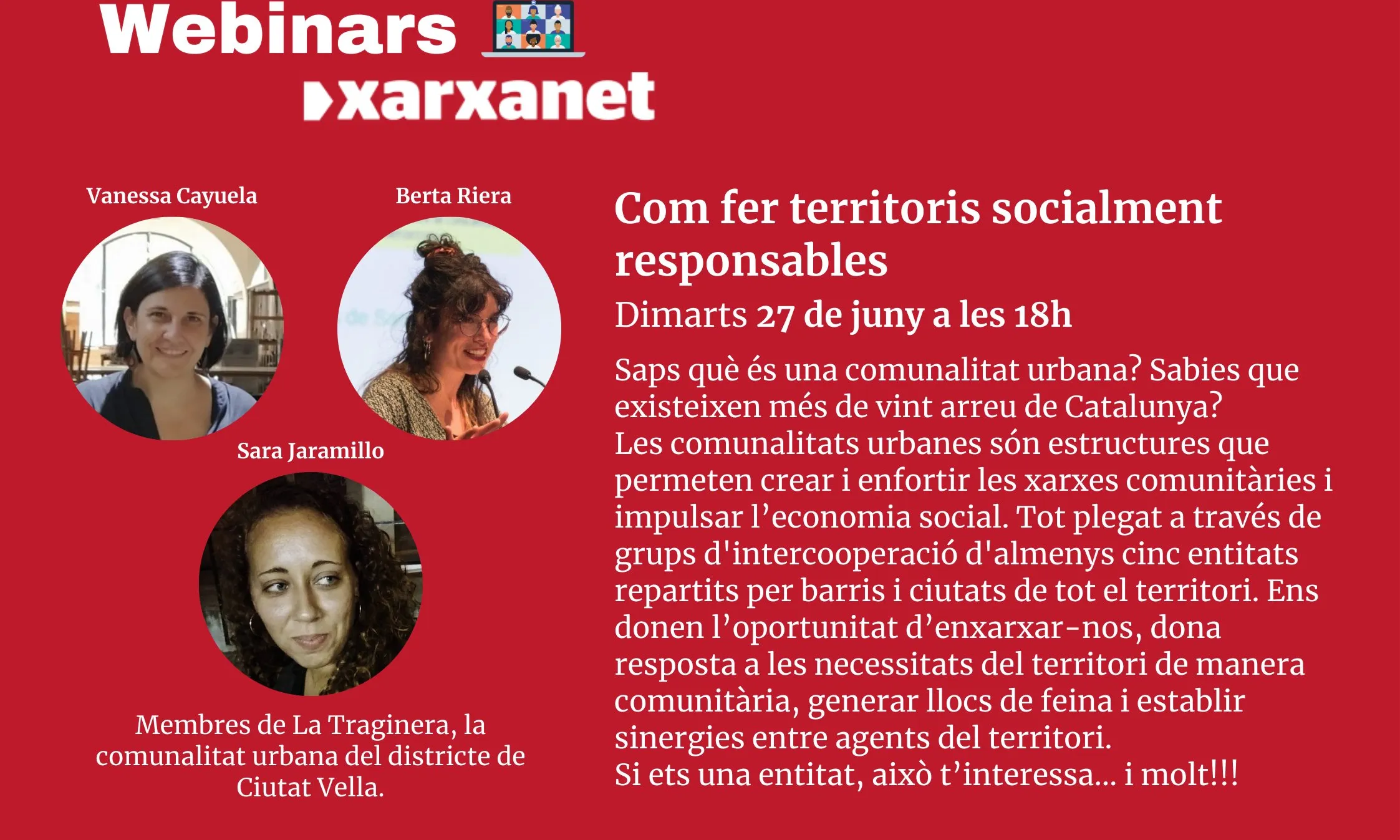'Com fer territoris socialment responsables', per Berta Riera, Vanessa Cayuela i Sara Jaramillo. Font: Xarxanet.