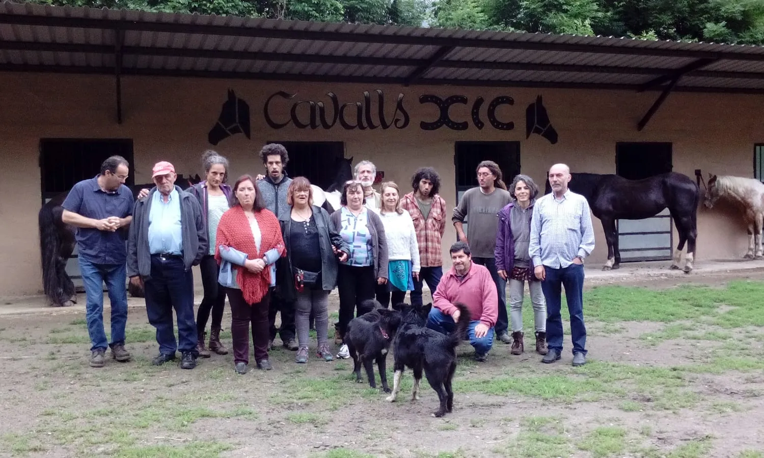 Un taller d'equinoteràpia que l'entitat va organitzar a Esterri d'Aneu.