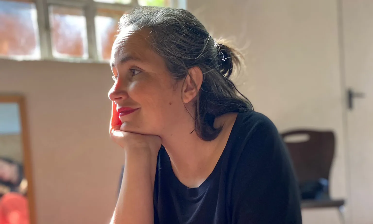 A més de formar part de Dona Llum, l'Aida és doula des de fa més de dotze anys.