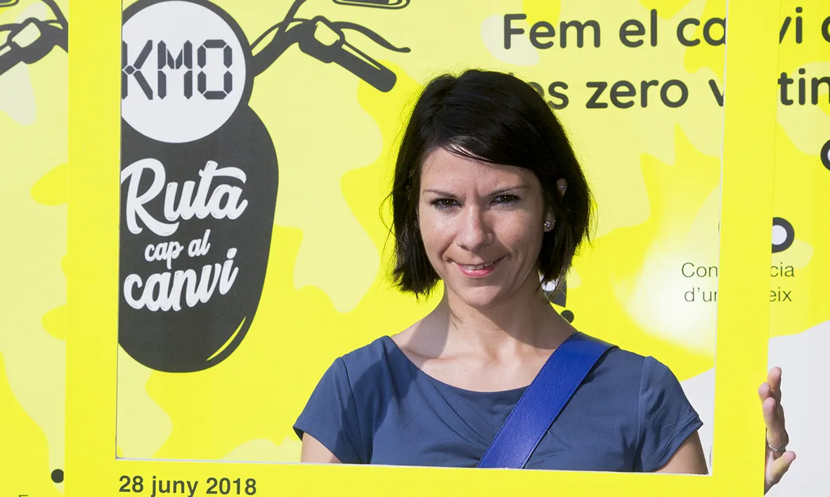 Laura Duro és psicòloga a l'Associació STOP Accidentes Catalunya. Font: Associació STOP Accidentes Catalunya.