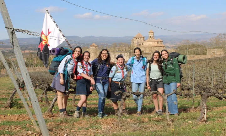 Més de 60 joves han participat a la ruta de Guies i Scouts d'Europa