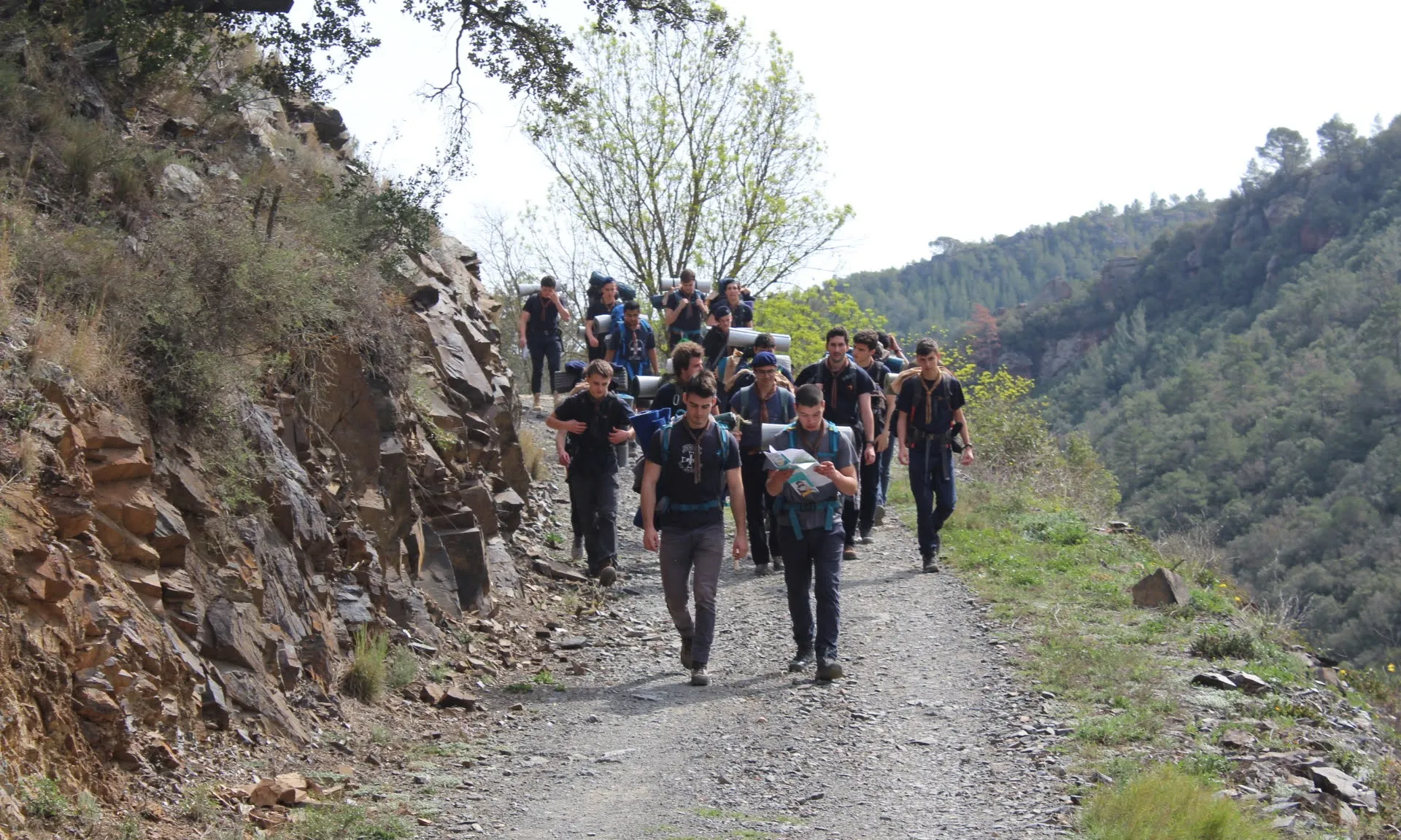 Més de 60 joves han participat a la ruta de Guies i Scouts d'Europa