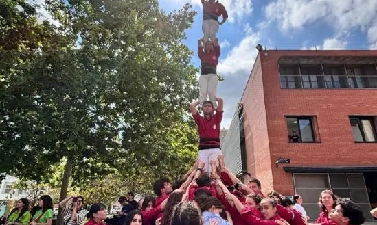 En els castells tothom és important: tant la persona que està a dalt de tot com la que tapa el forat.