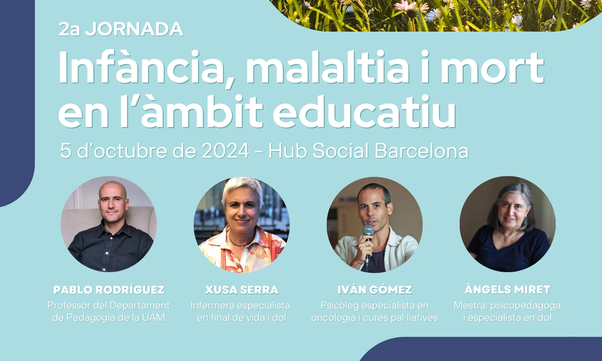 Jornada infància, malaltia i mort en l'àmbit educatiu