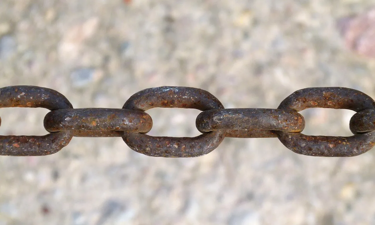 Una cadena. 