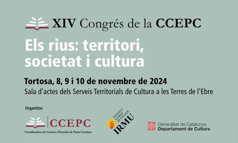 Cartell del XIV Congrés de la Coordinadora de Centres d'Estudis de Parla Catalana