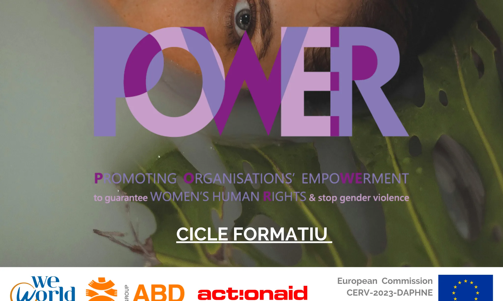 Imatge de les formacions del projecte POWER