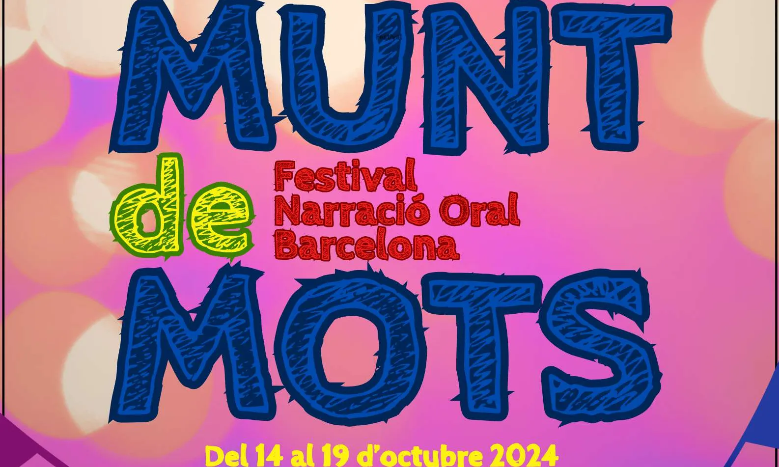 Cartell Munt de mots 2024