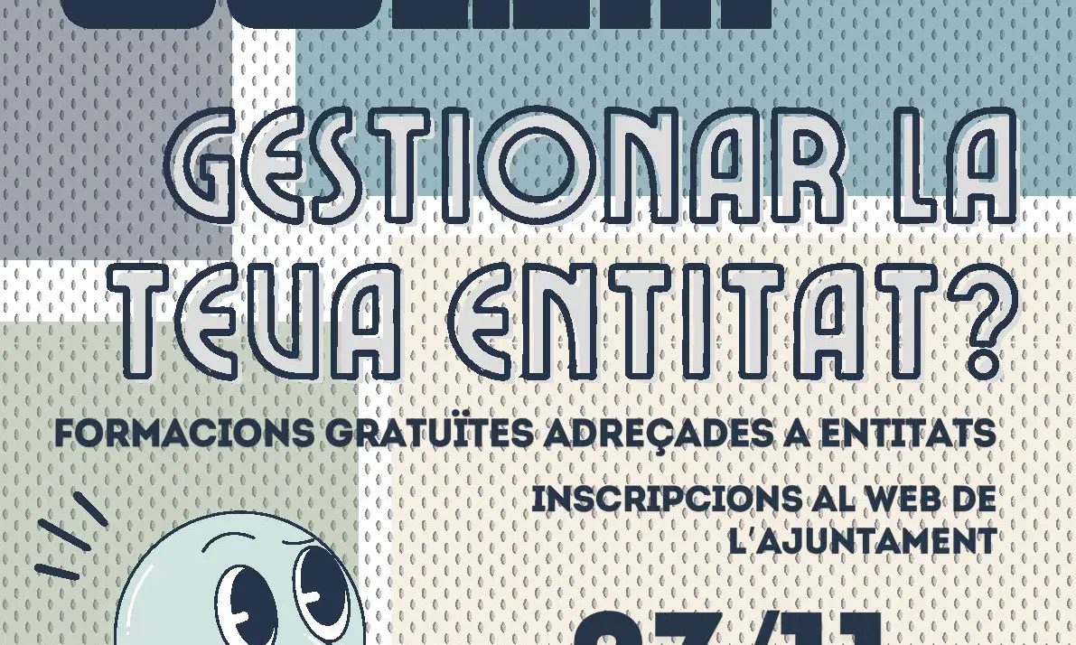 Jornada formativa per a les entitats no lucratives de Sant Feliu de Llobregat.