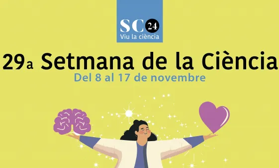 Cartell promocional de la Setmana de la Ciència