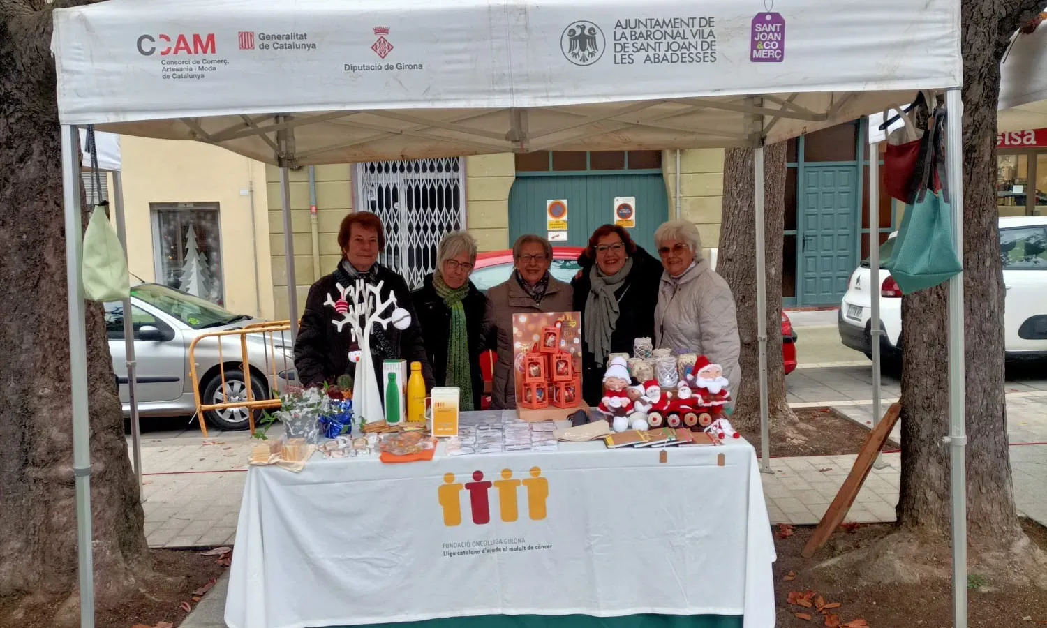 La fundació participa en mercats nadalencs d'arreu de les comarques gironines.