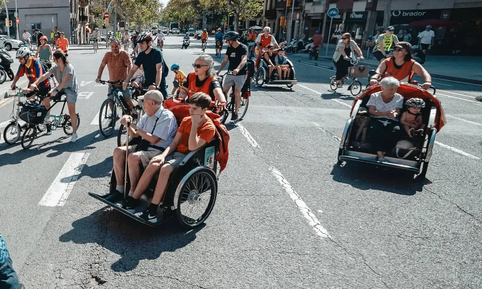 En Bici Sense Edat posarà els seus tricicles a disposició de persones amb mobilitat reduïda.