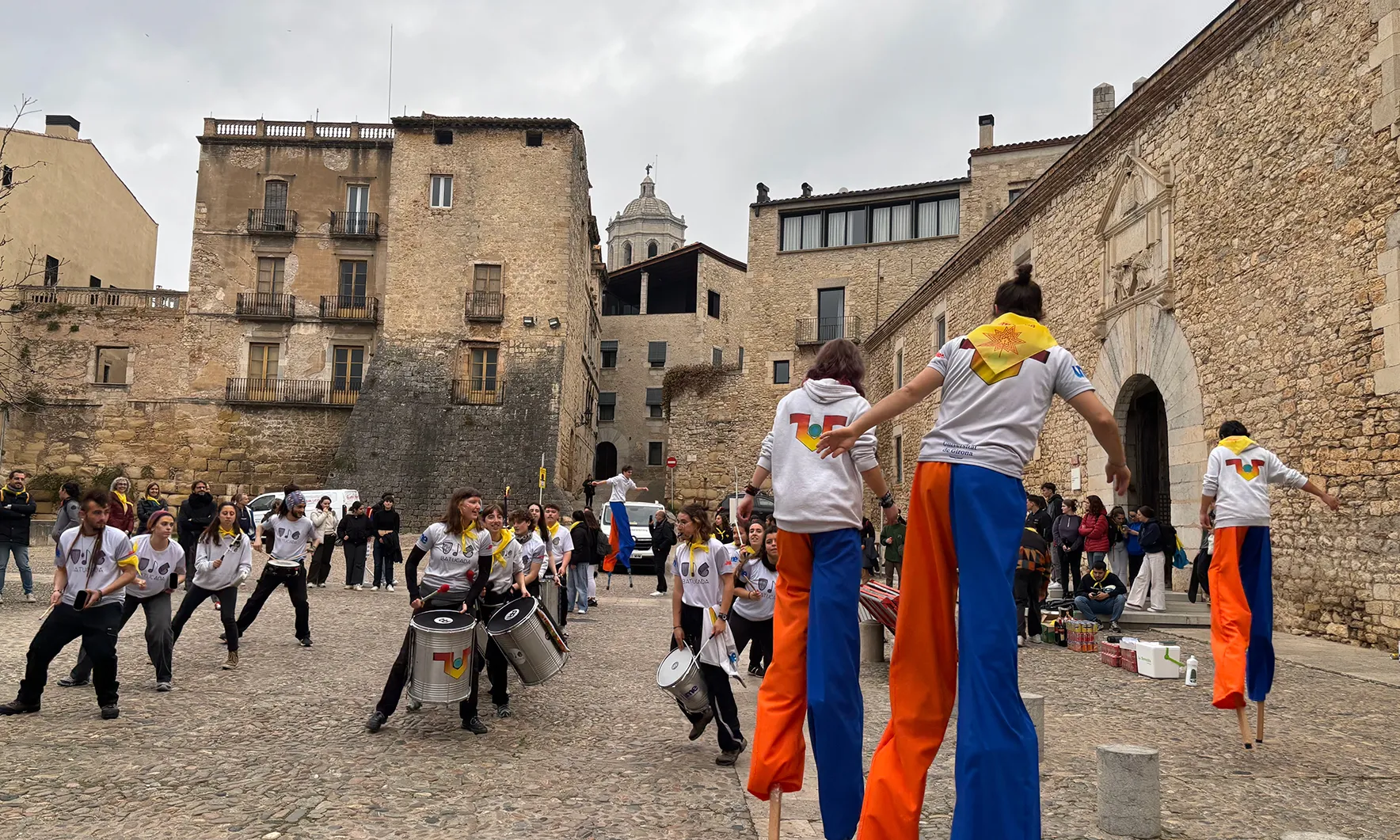El Correllengua Universitari s’ha celebrat del 17 al 20 de febrer i ha recorregut els campus de les universitats públiques de Lleida, Tarragona, Girona i Barcelona
