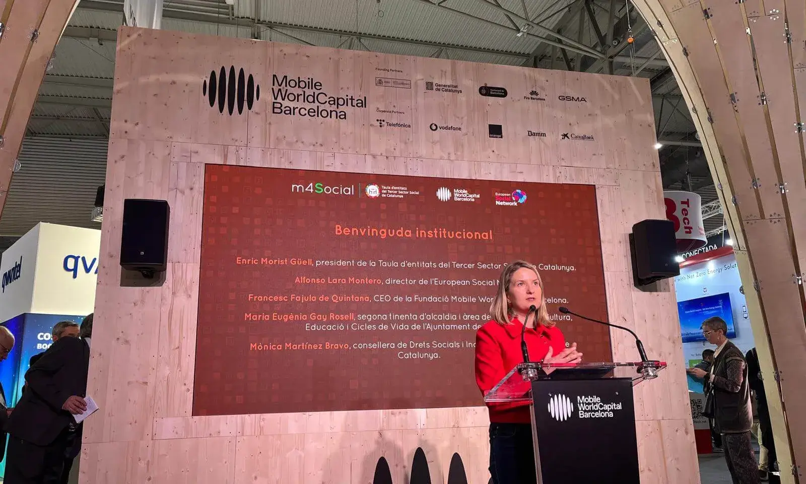 Mónica Martínez Bravo, consellera de Drets Socials i Inclusió de la Generalitat de Catalunya.