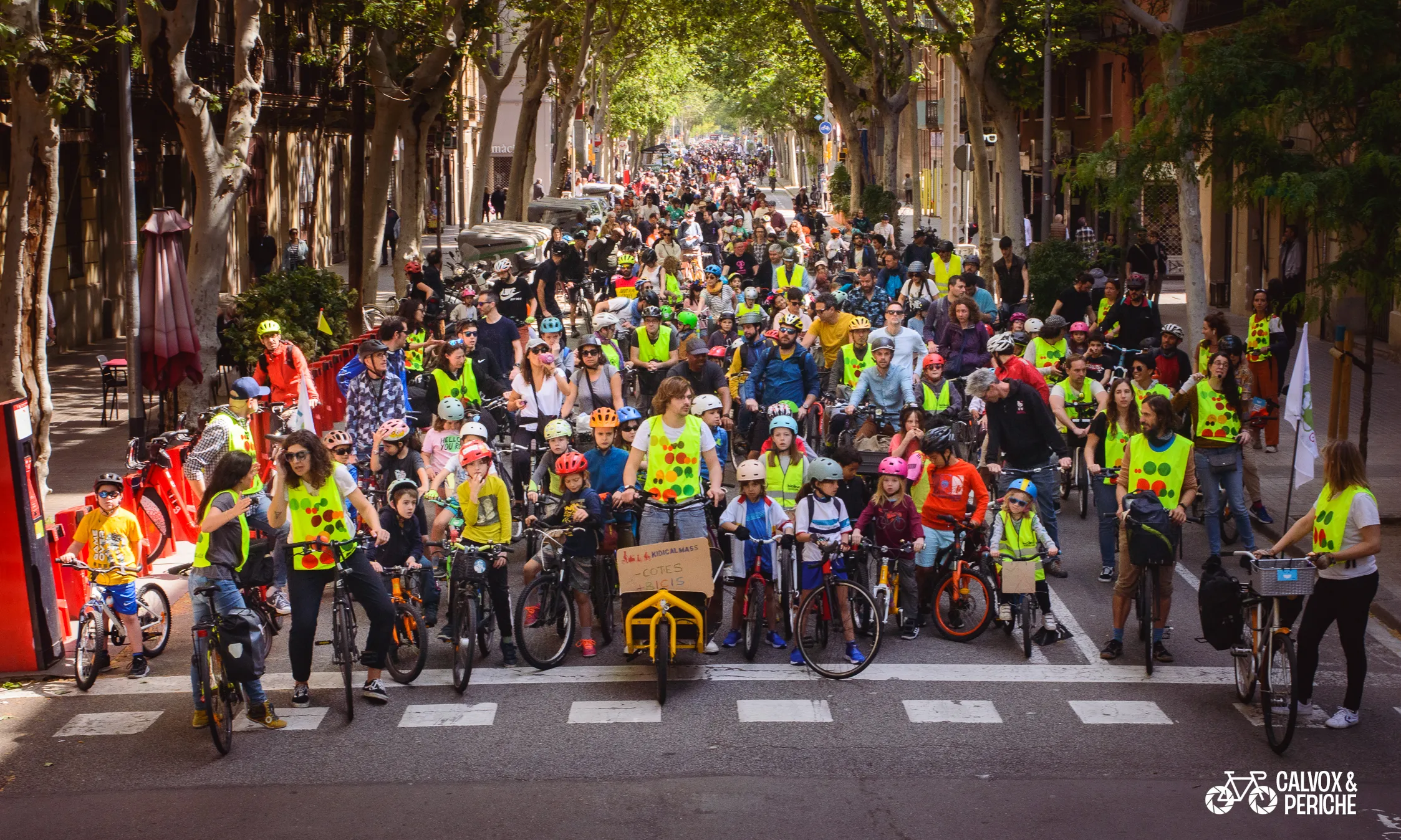 L’edició de l’any passat de la Kidical Mass va aplegar unes tres mil persones.