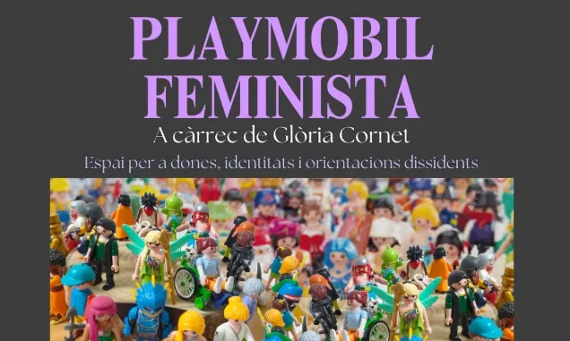 Taller de Playmobil Feminista. Font: Colors de Ponent