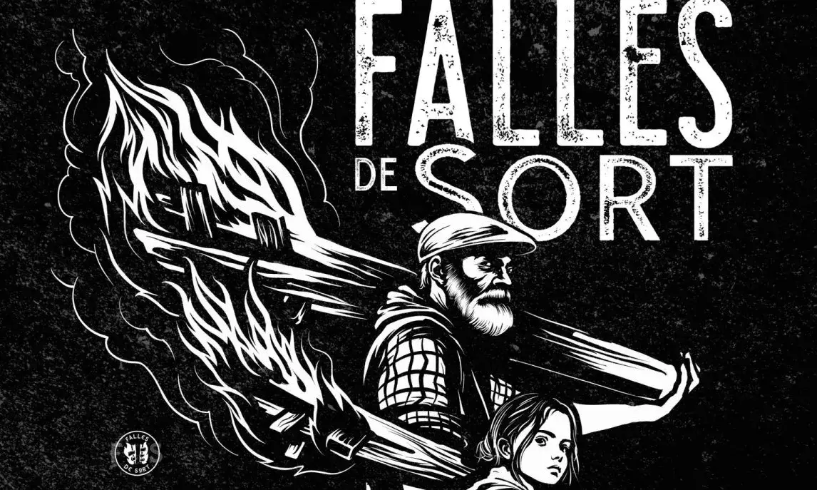Cartell de la Baixada de Falles de Sort 2025