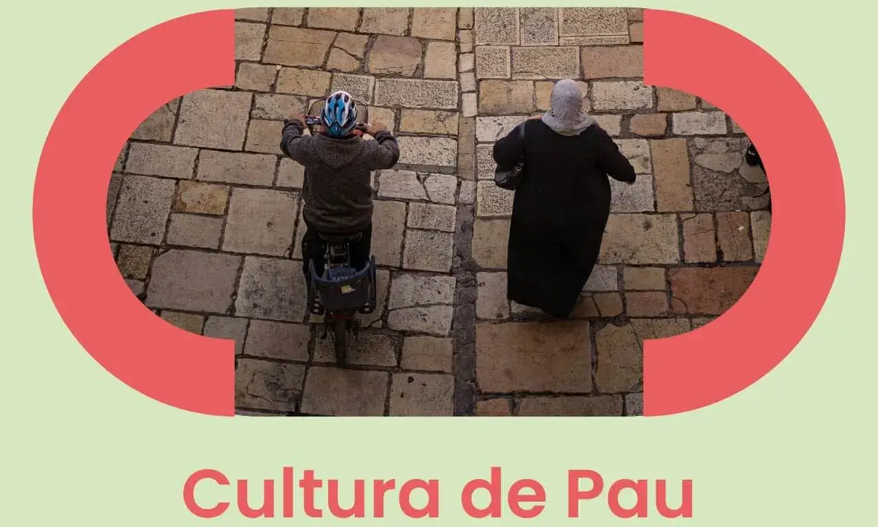 Cartell de la sessió deliberativa ‘Cultura de pau’