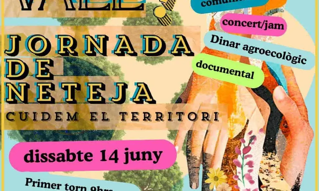 Jornada de neteja a la vall de Can Masdeu