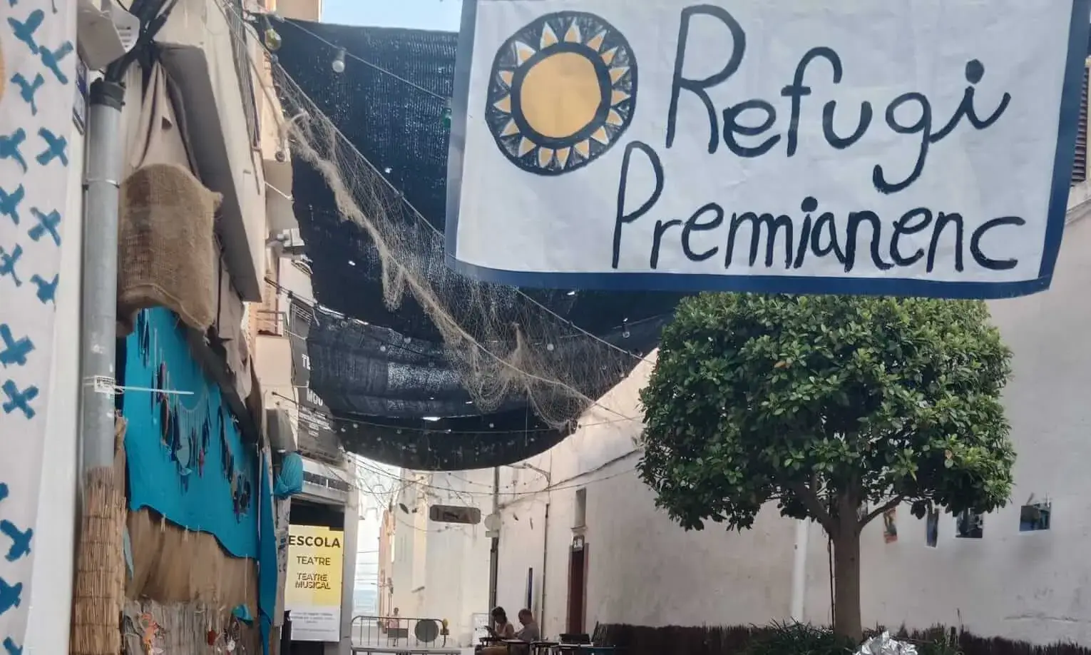 Espai del refugi premianenc. 