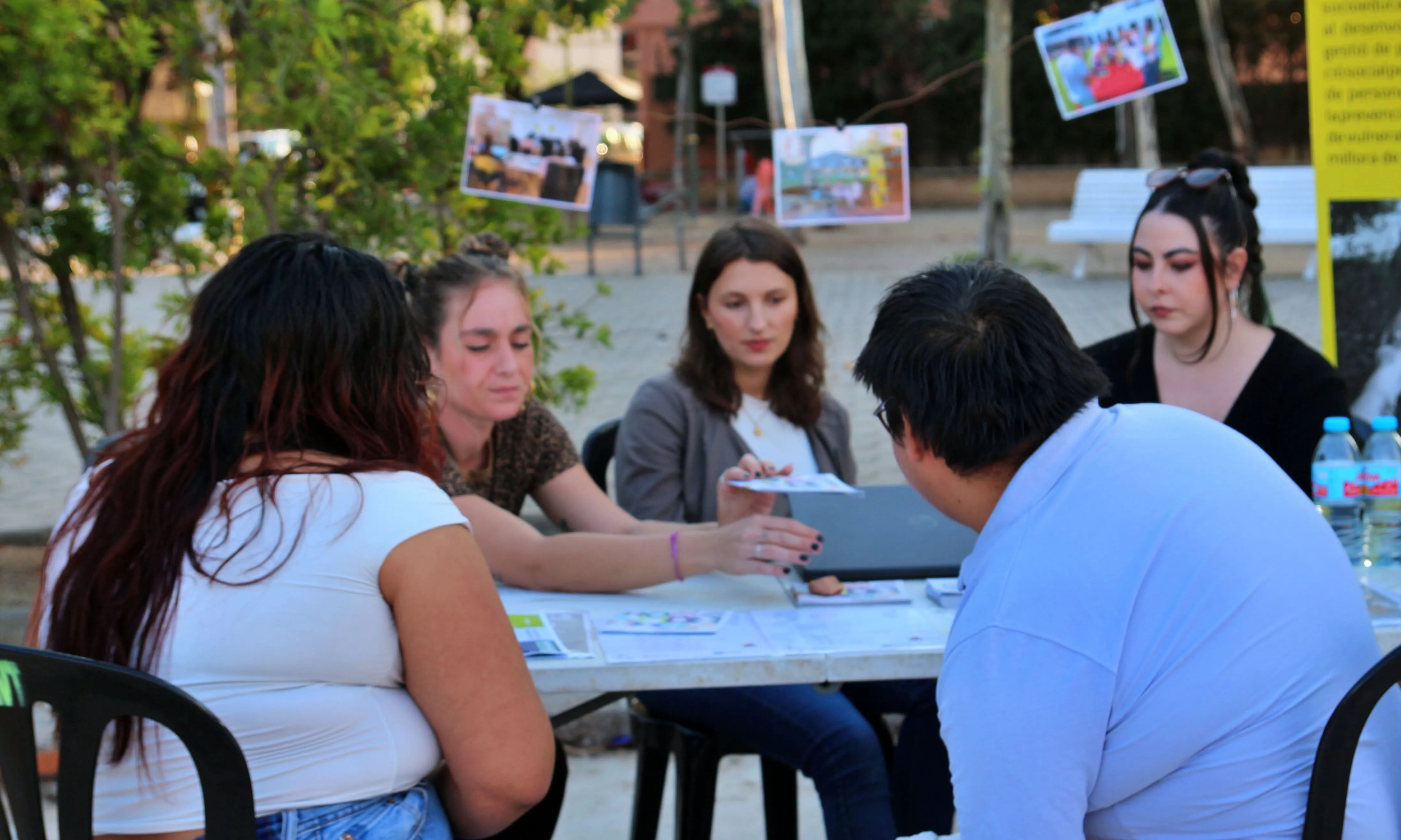 Imatge d'alguns dels participants al POV Fest